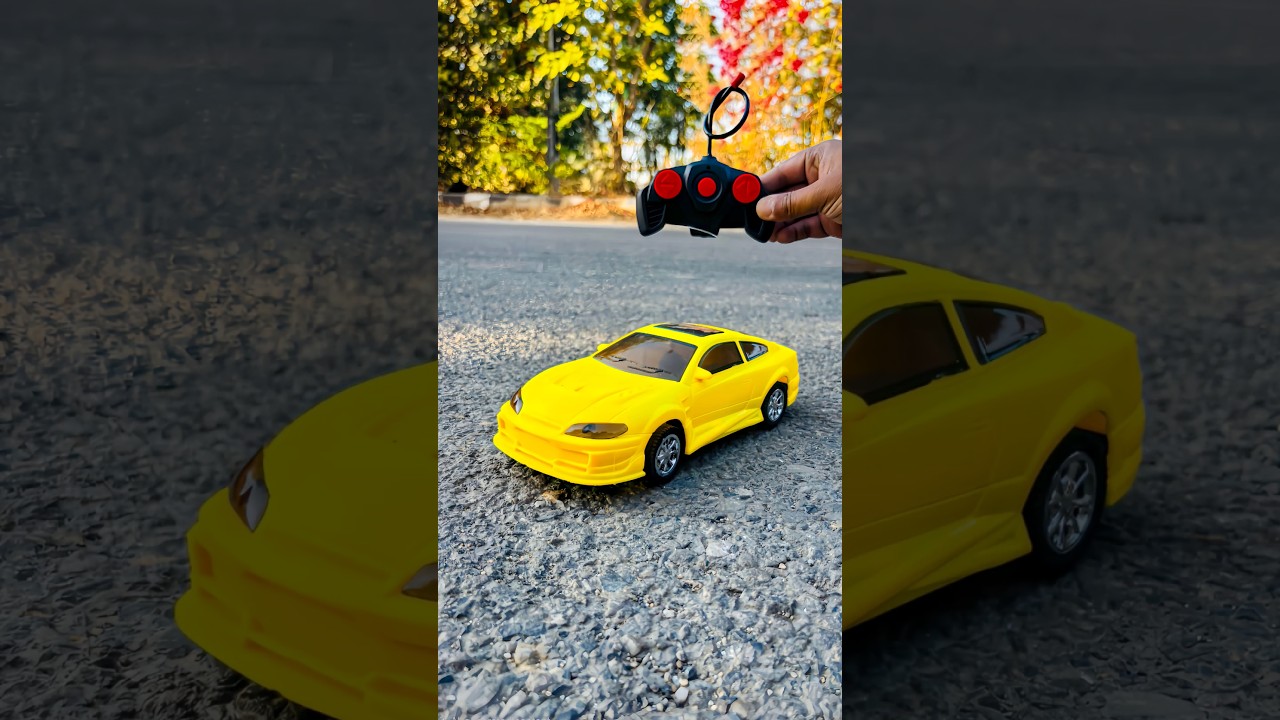 Yellow RC SUV Remote Control Car Speed Test 🚗⚡