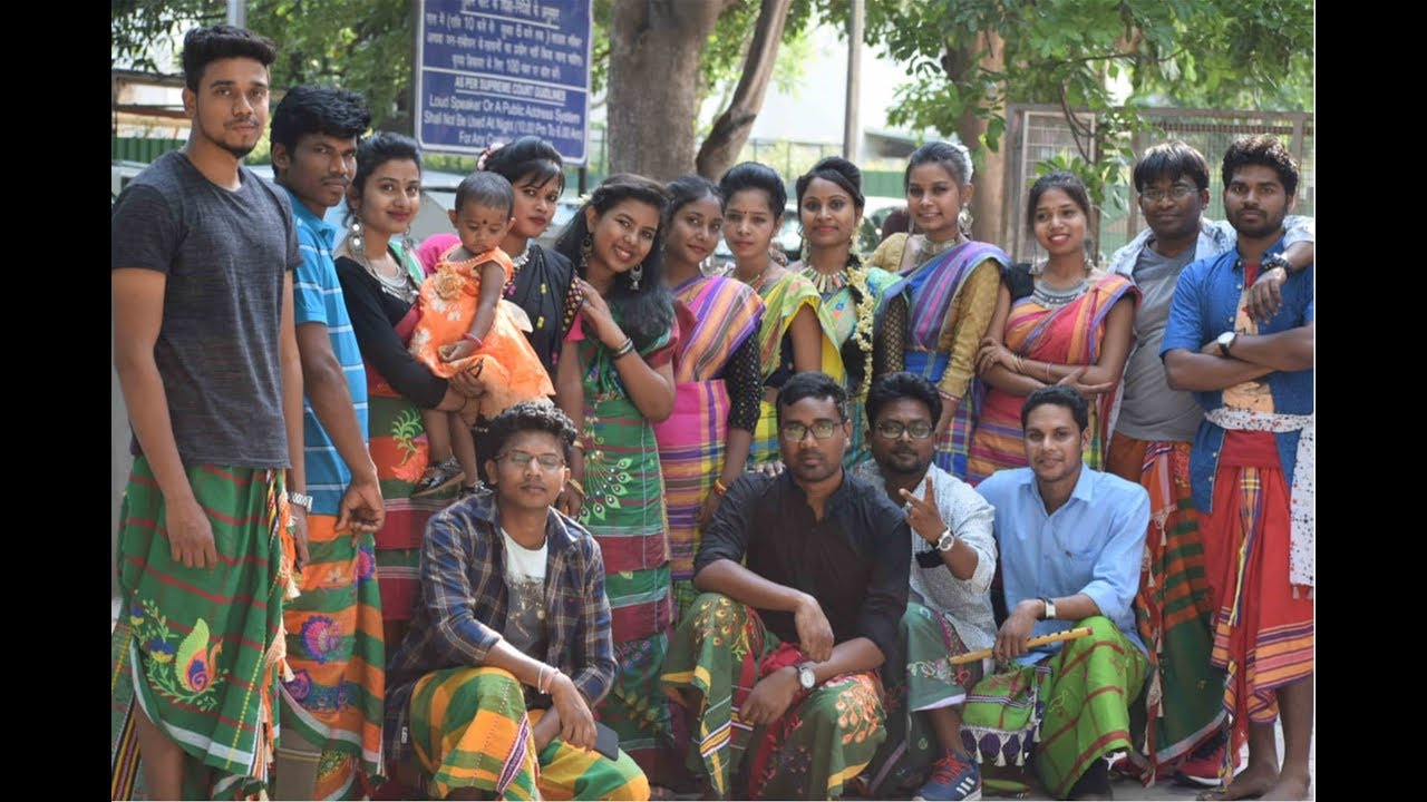 Santal Traditional Fashion Show @ GURU MAHIT 2019 NEW DELHI