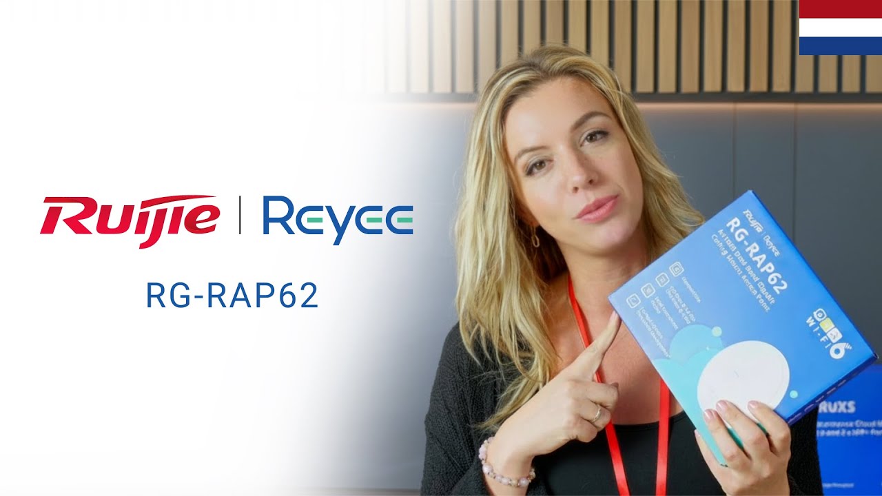 🟢 REYEE RG-RAP62 |Krachtig Wi-Fi 6-Accespoint met cloudbeheer