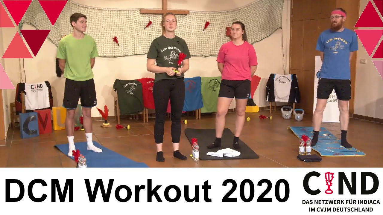 DCM 2020: Workout vom Indiaca-Netzwerk im CVJM Deutschland