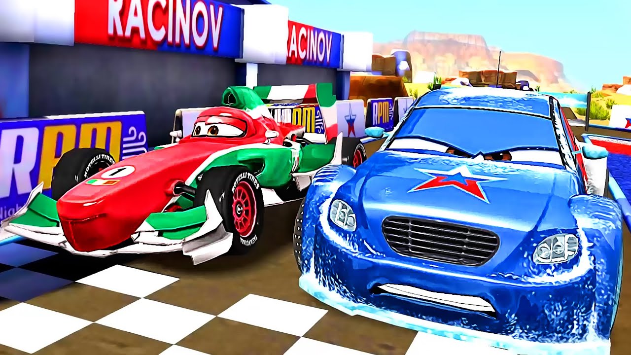 Cars Fast as Lightning - Pyotr Racinov VS Francesco Bernoulli
