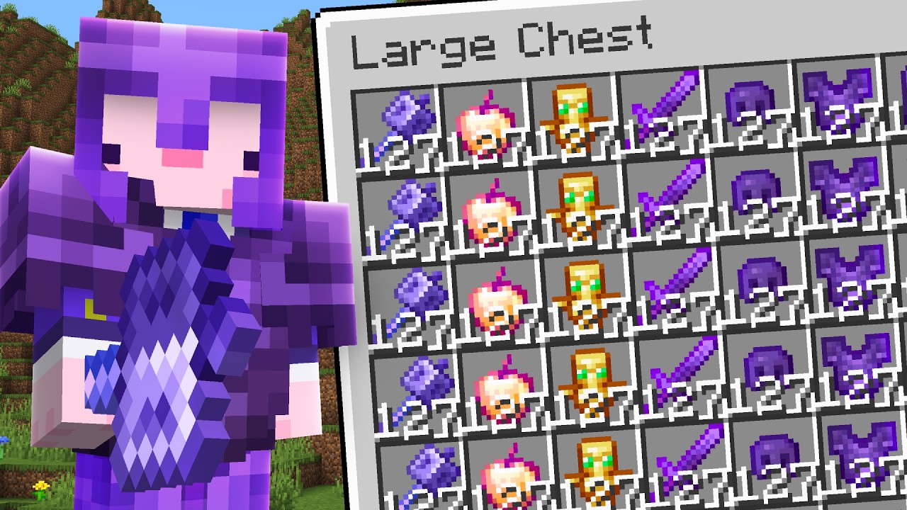 Я построил имбовую базу на школьном SMP