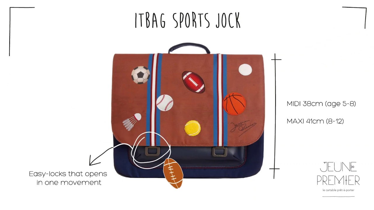 JEUNE PREMIER - Sports Jock - It bag (Midi/Maxi)