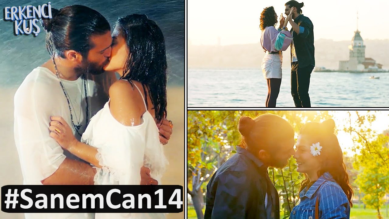 Erkenci Kuş 14. Bölüm Can❤Sanem Tüm Sahneleri