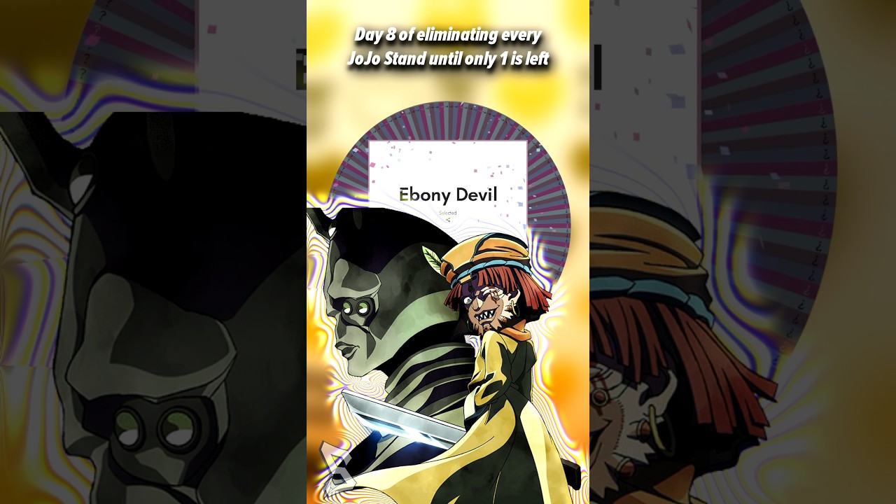 JoJo Stand Elimination Wheel - Day 8 