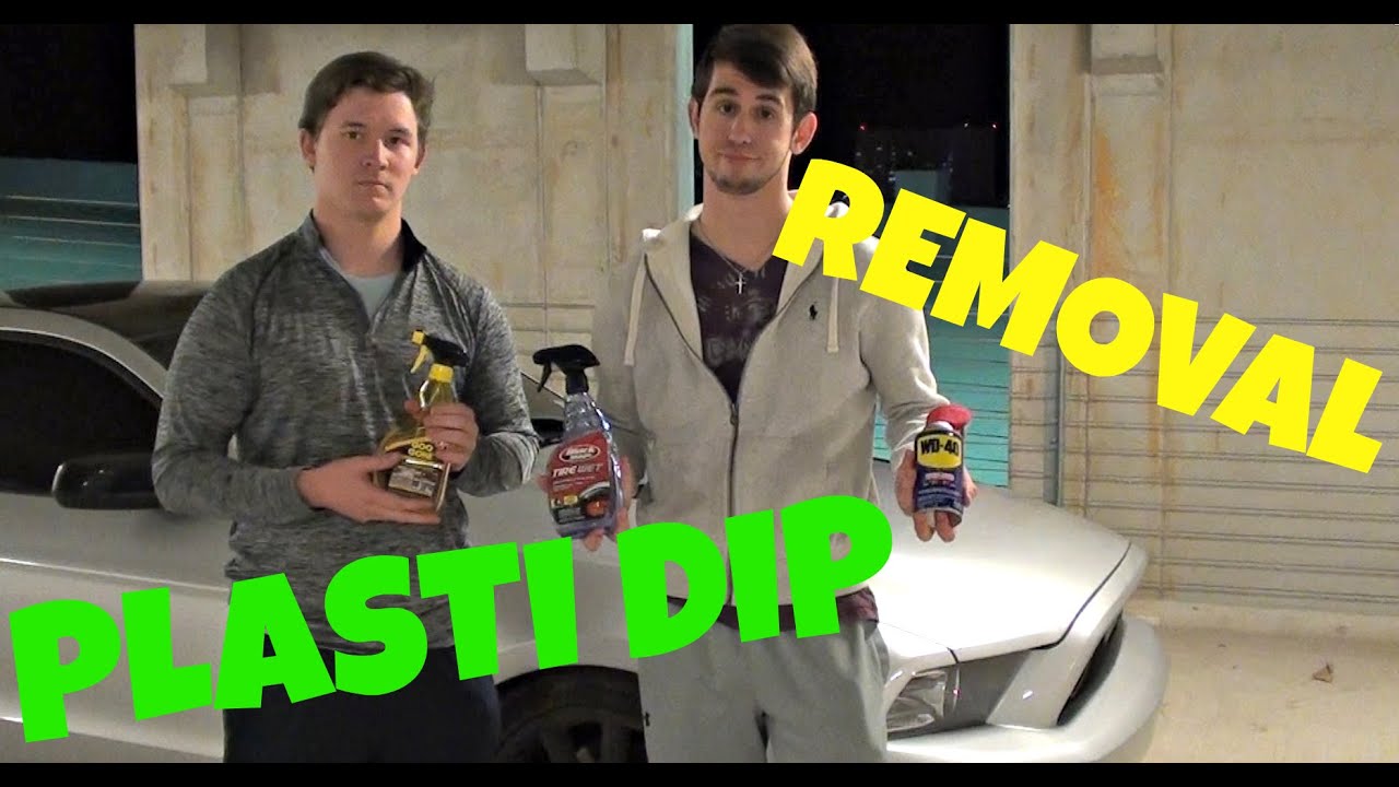 Plasti Dip Removal - Testing Which Method Works Best!