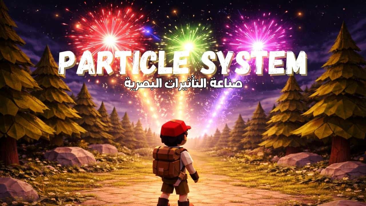 تعلم Particle System في Unity خطوة بخطوة