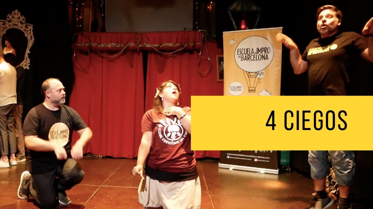 Juego de improvisación: Los ciegos