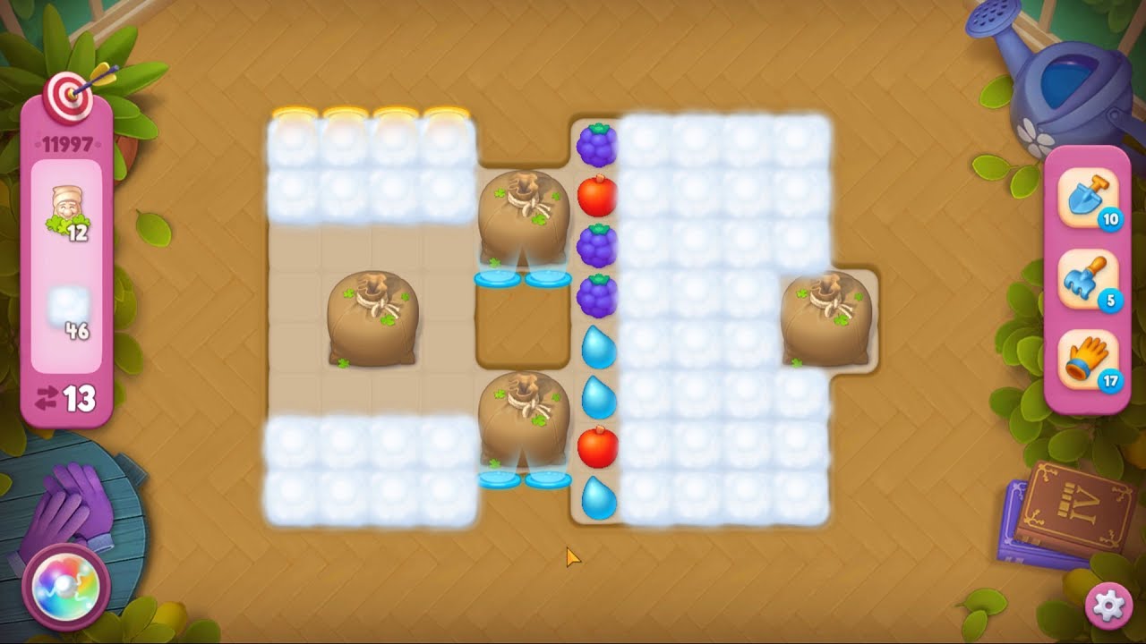Gardenscapes level 11997 Gameplay #Bubunka