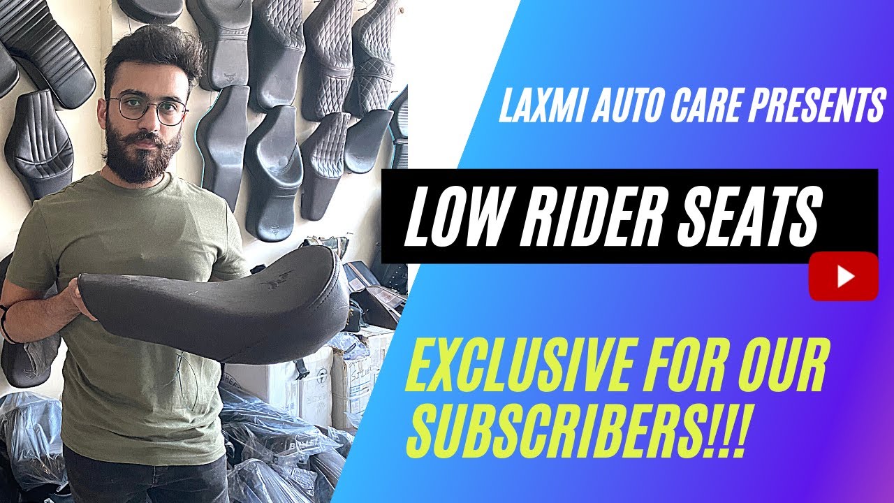 ROYAL ENFIELD | LOW RIDER SEATS | BULLET