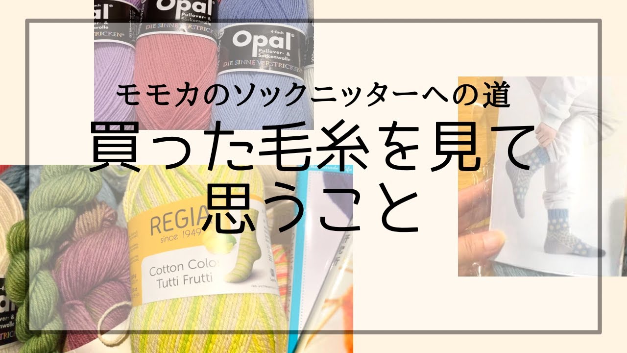 【買い物レポート】靴下職人(Sock Knitte)初心者が選びに選んで買った毛糸の紹介