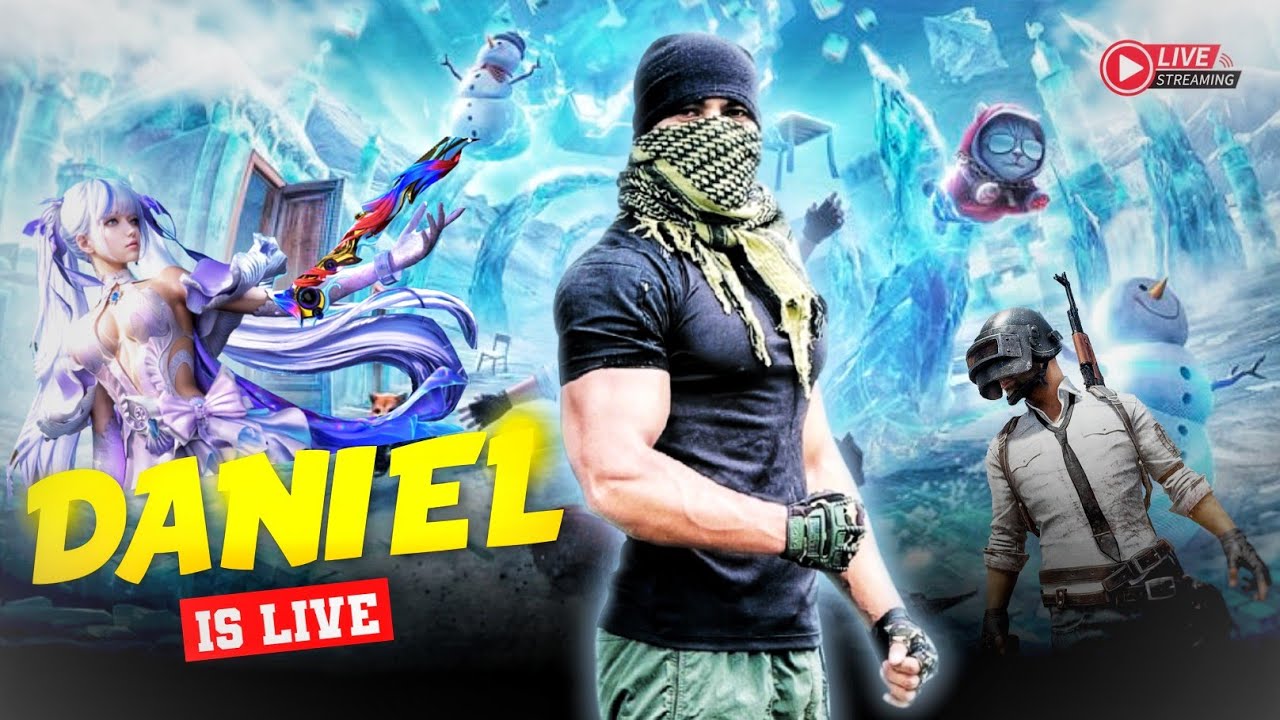 DANIEL IS LIVE || BGMI ULTIMATE ROYALE RANK PUSH BGMI LIVE | BGMI NEW UPDATE | BGMICUSTOM #pubg