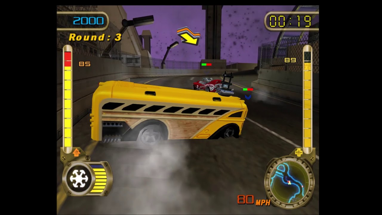 Hot Wheels: Velocity X - Racing with the Surfin' School Bus