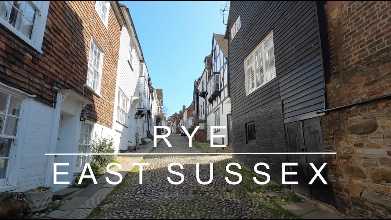 4K Rye (East Sussex, UK) Car Drive