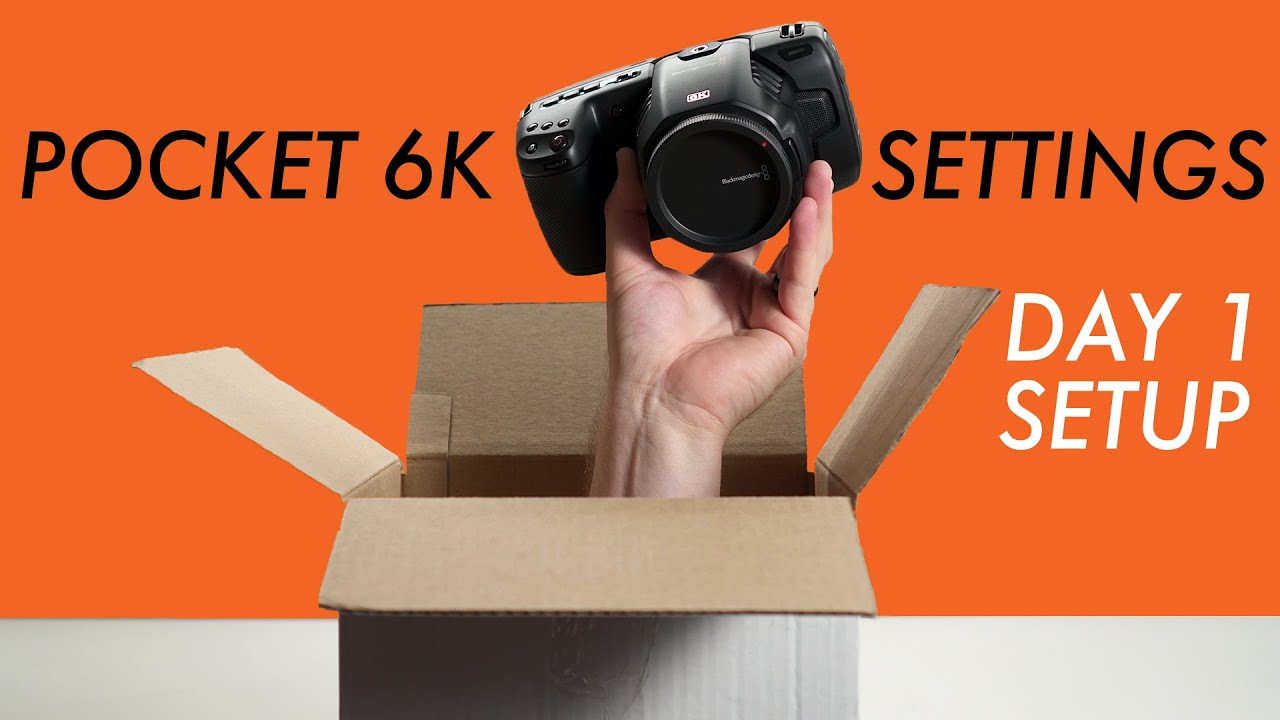 Лучшие настройки для BMPCC 6K | Подготовка к съёмке в первый день