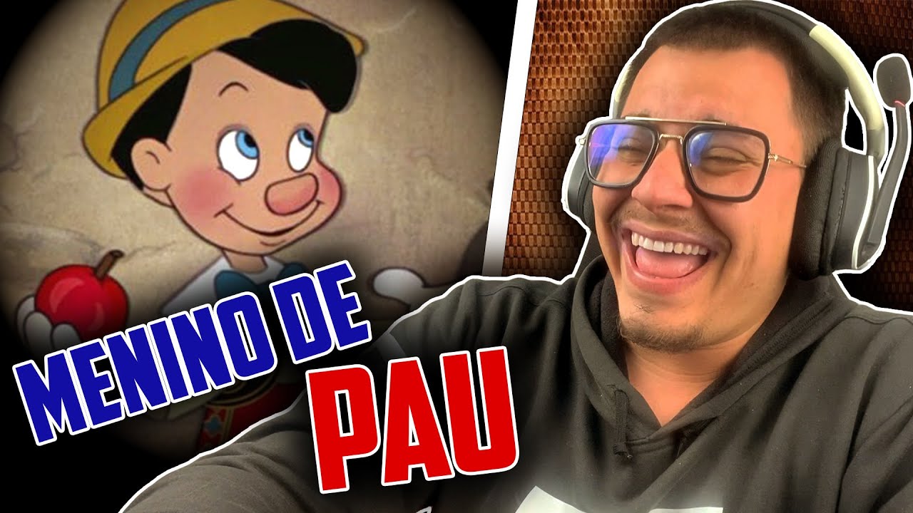 YTPBR | PINOCCHIO - REALIZANDO SONHOS [+16] | MENINO FEITO DE PAU [DEFAULT-SAN] [REACT]