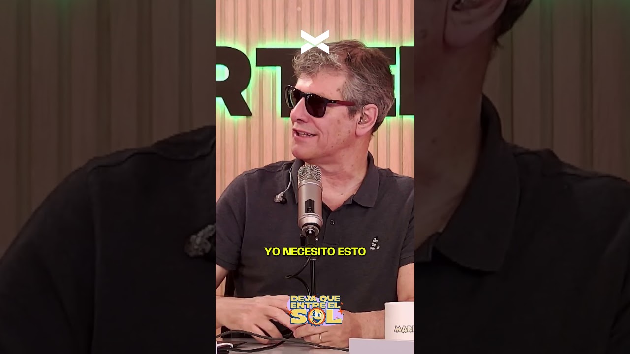 Si Mario no va a la radio, la radio va a Mario.