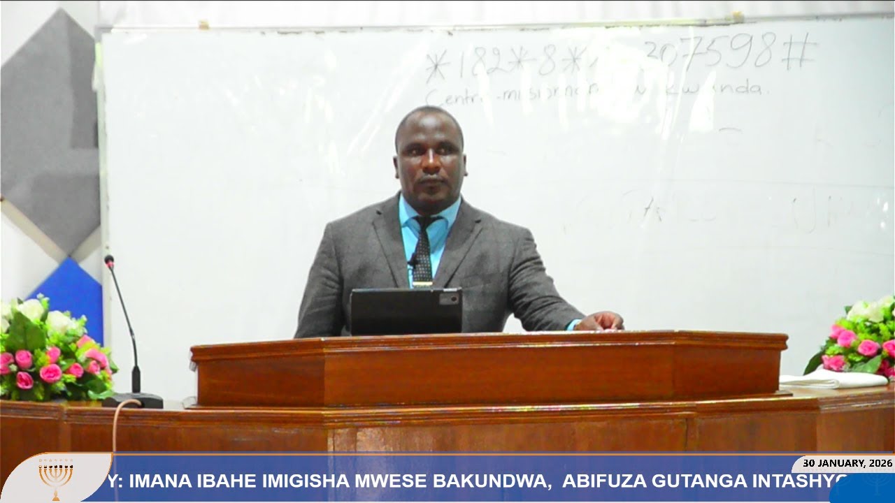 Gisenyi Christian Assembly -  30 January,  2026 -Brother BWAMIKI Sosipater From Uganda