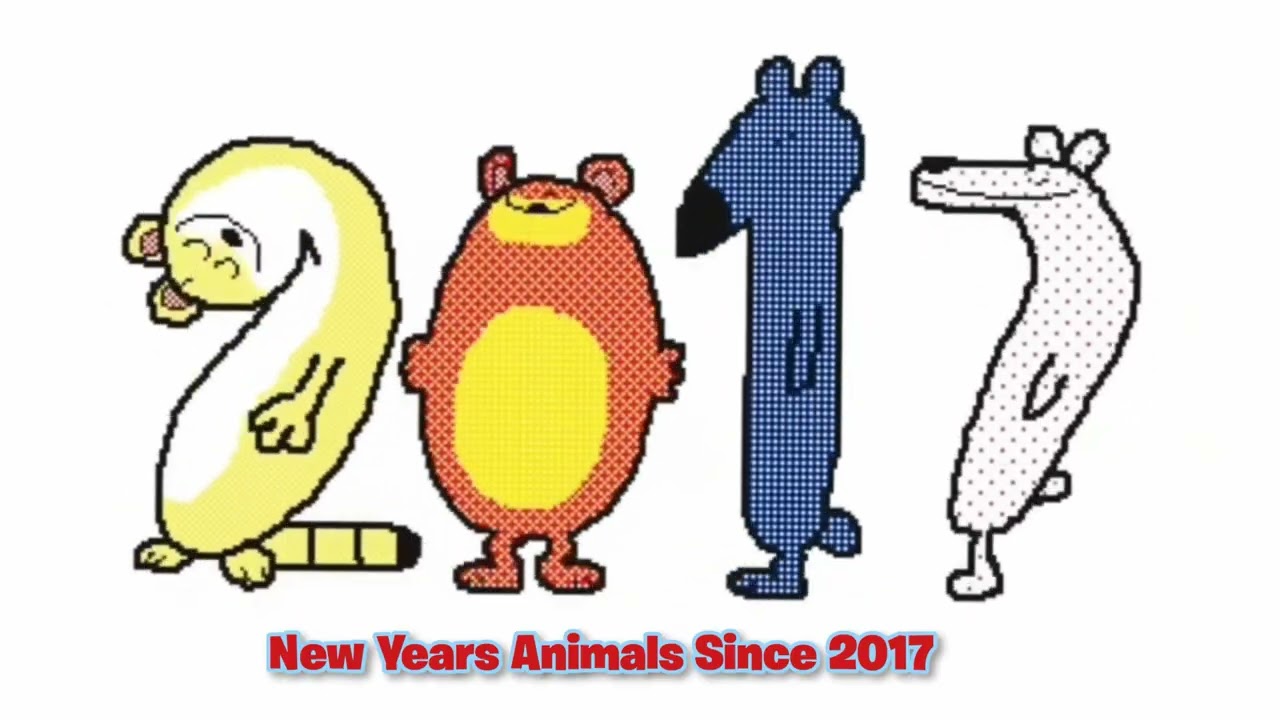 New Years Animals Since 2017