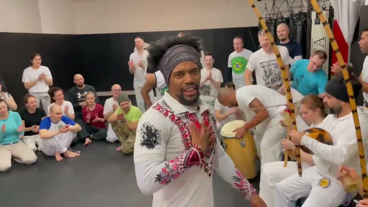 Mestre Ivan, CM Gugu Quilombola, Mestre Pepeu. Capoeira SPb