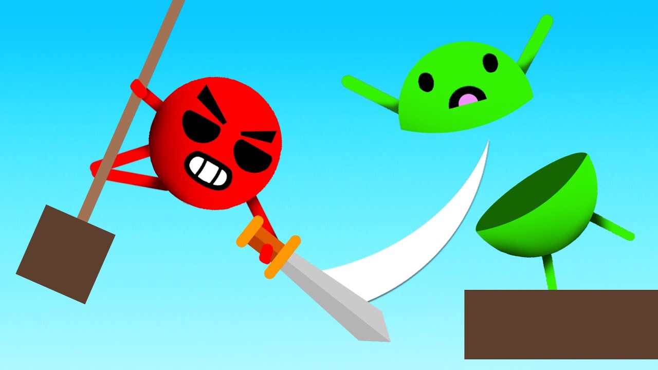 I literally CHOPPED my best friend in HALF! (Rounds)