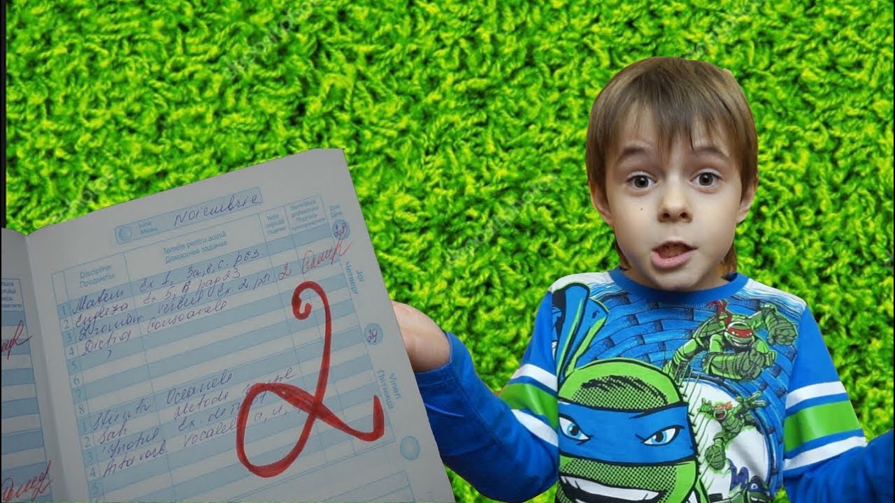 Bogdan a primit nota doi si mama vrea sa-l pedepseasca!