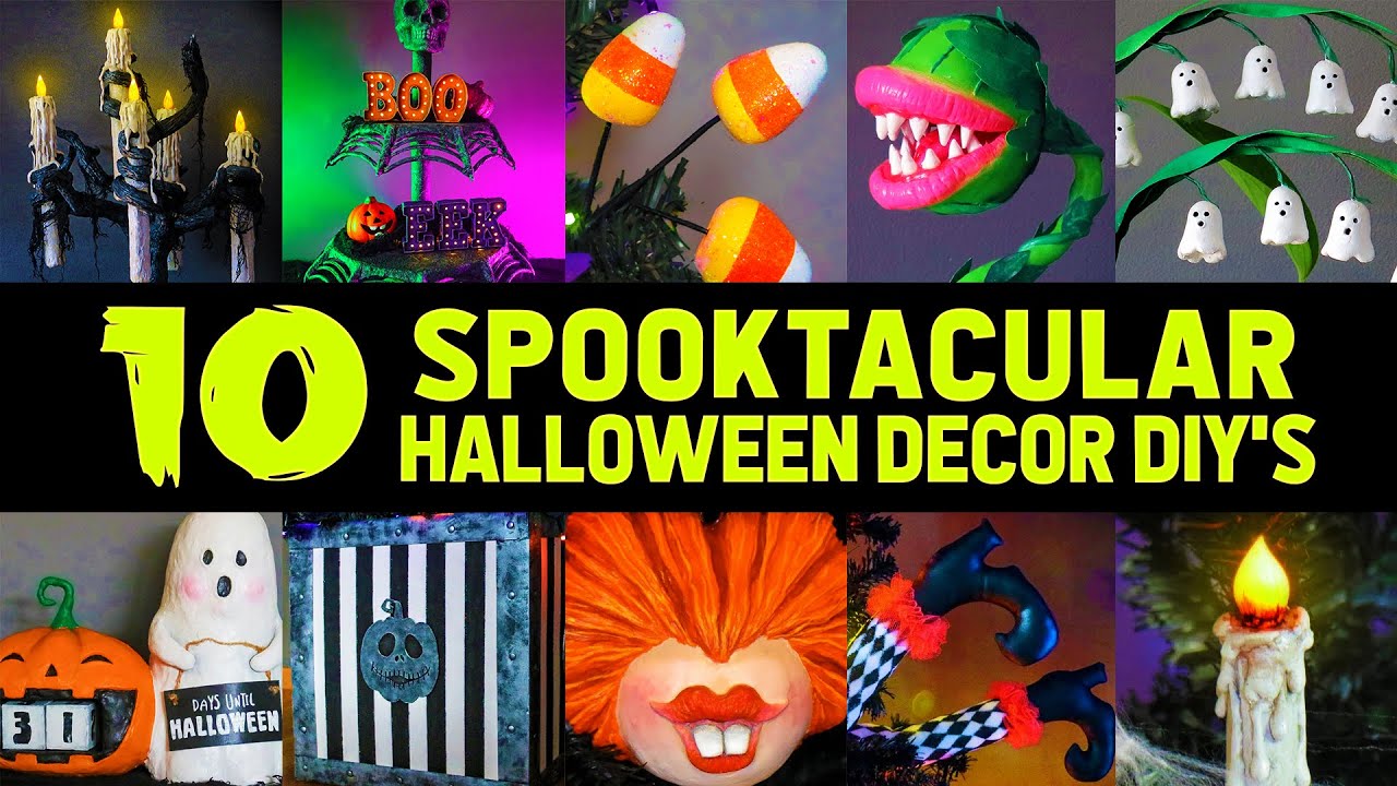 10 Must-Try Halloween DIY Decorations for a Spooky 2023!