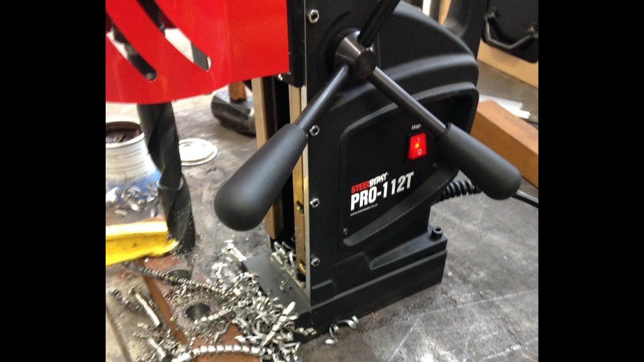 The New Generation in Portable, Magnetic Drilling Machines for Tapping 2023 - SteelBeast® PRO112T