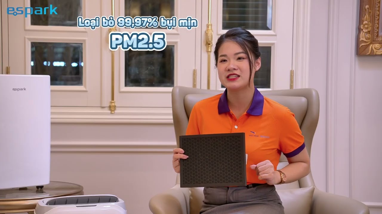 M&aacute;y H&uacute;t Ẩm & Lọc Kh&ocirc;ng Kh&iacute; Espark | C&ocirc;ng Suất Lớn, C&ocirc;ng Nghệ Hiện Đại, Đ&aacute;ng Tiền Nhất!