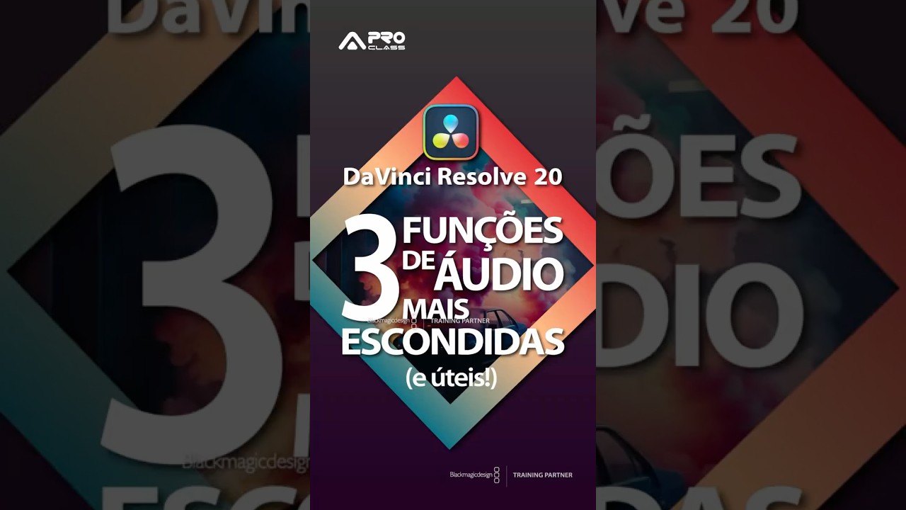 3 Funções de áudio escondidas no DaVinci Resolve 20