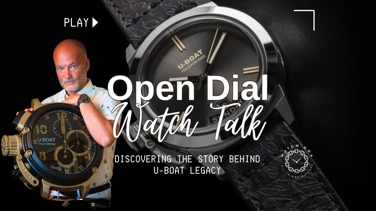 ⌚ Big Toys for Big Boys ⏱️ 👀 | U-Boat Watch Talk