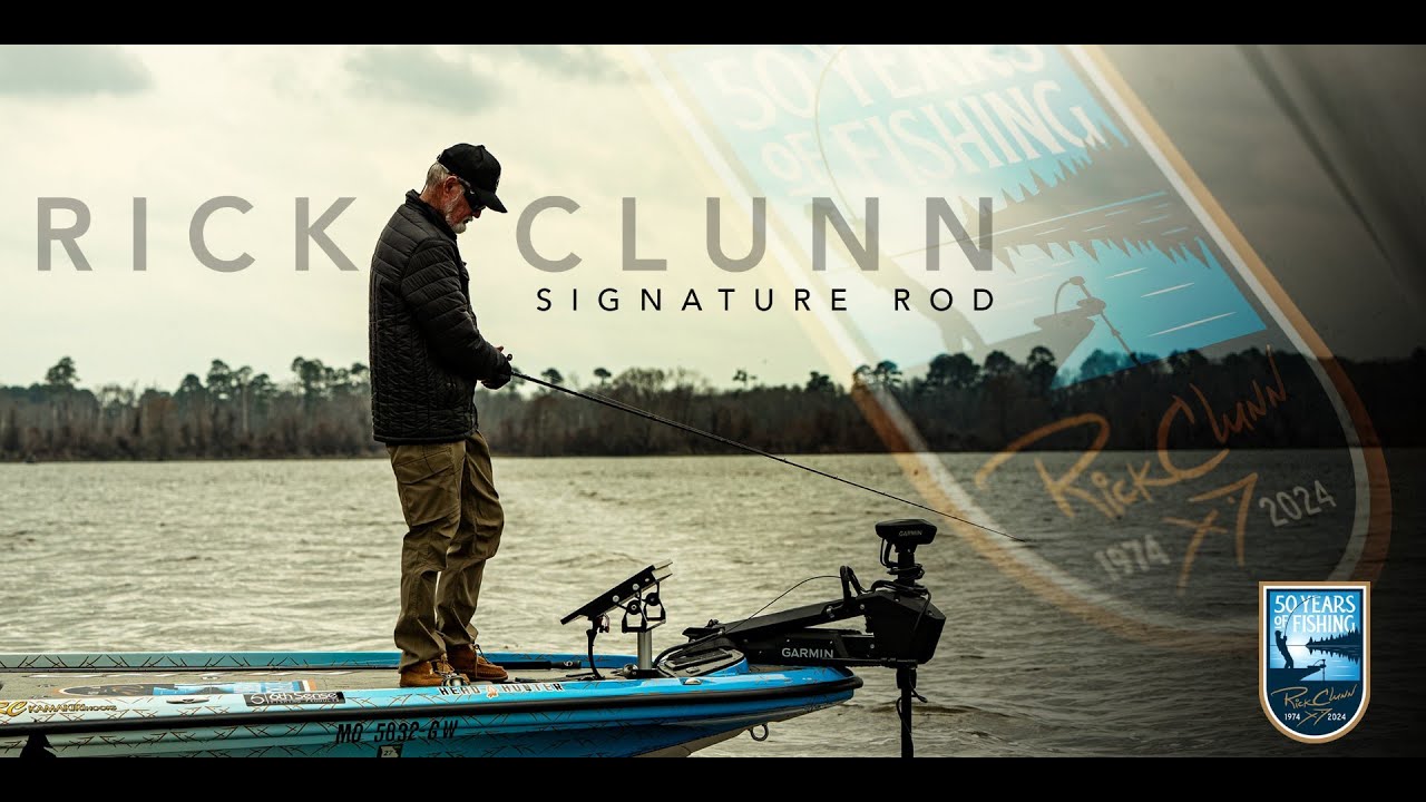 Rick Clunn's Signature Rod Series is Here - 50 Years of Experience Built into One Rod