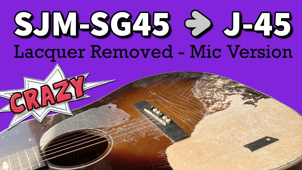 Sigma SJM-SG45 to a J-45 - Mic Version