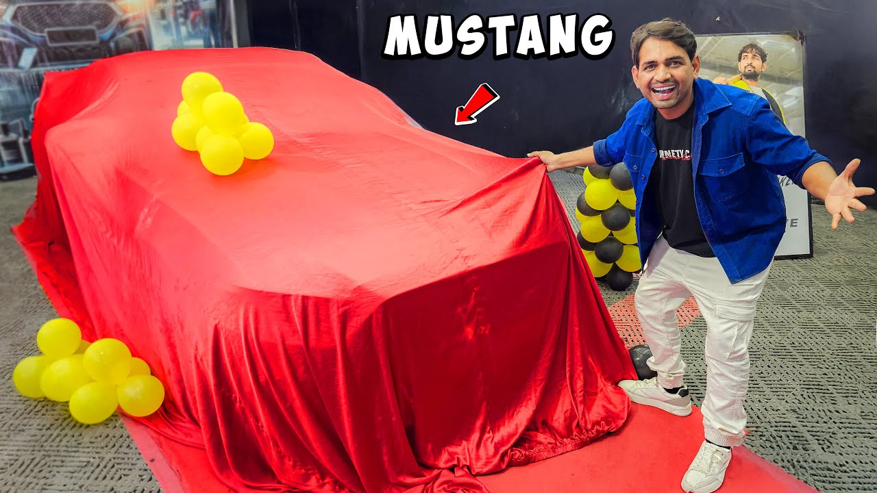 Finally&hellip;.Taking Delivery Of Mustang 😍 MR. INDIAN HACKER