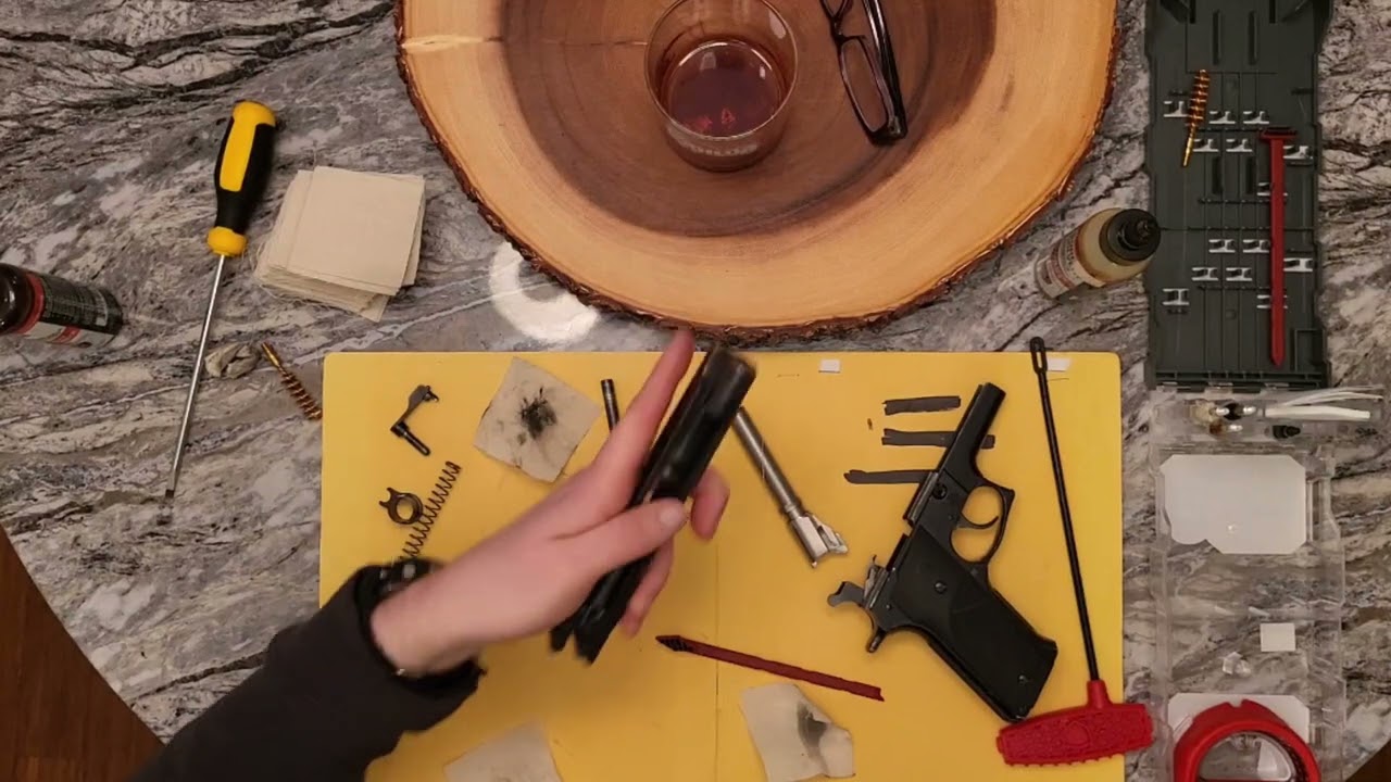 How to deep clean your gun -Smith & Wesson model 459