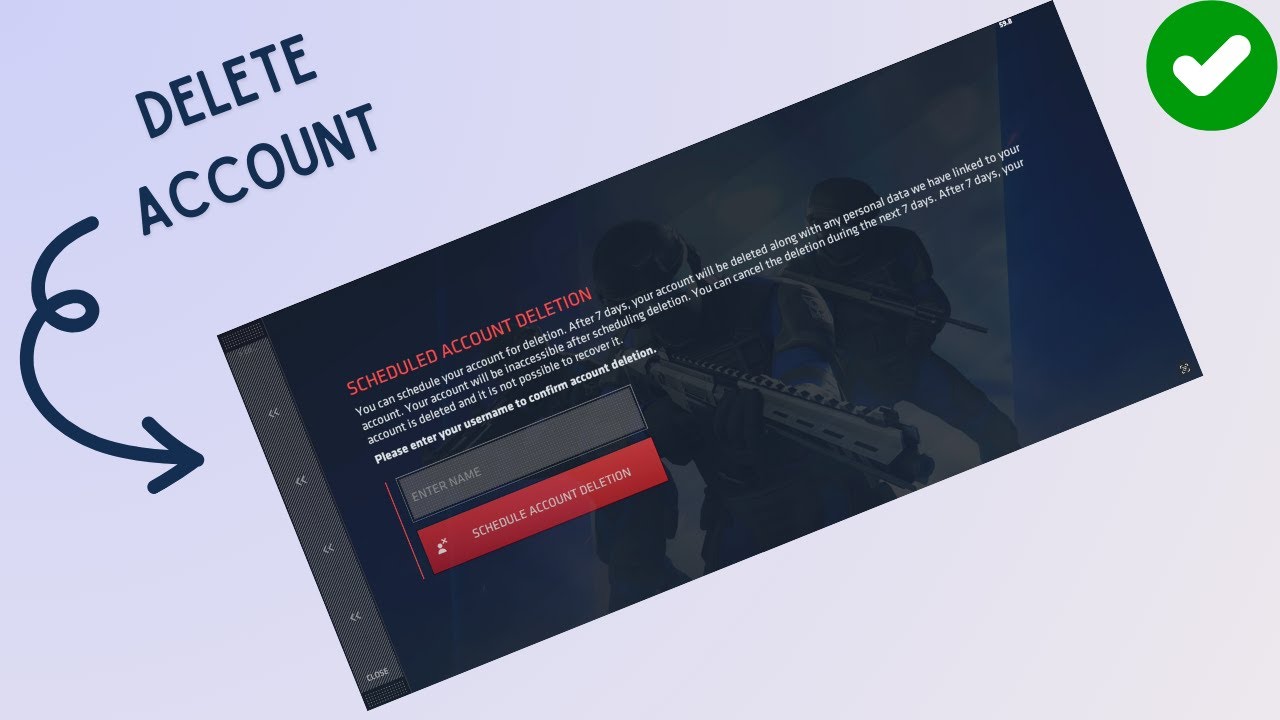How to Delete Critical Ops account