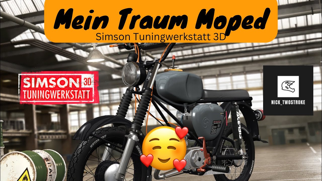 Ich baue MEINE TRAUM Simson !!🤩 | Simson Tuningwerkstatt 3D | #simson