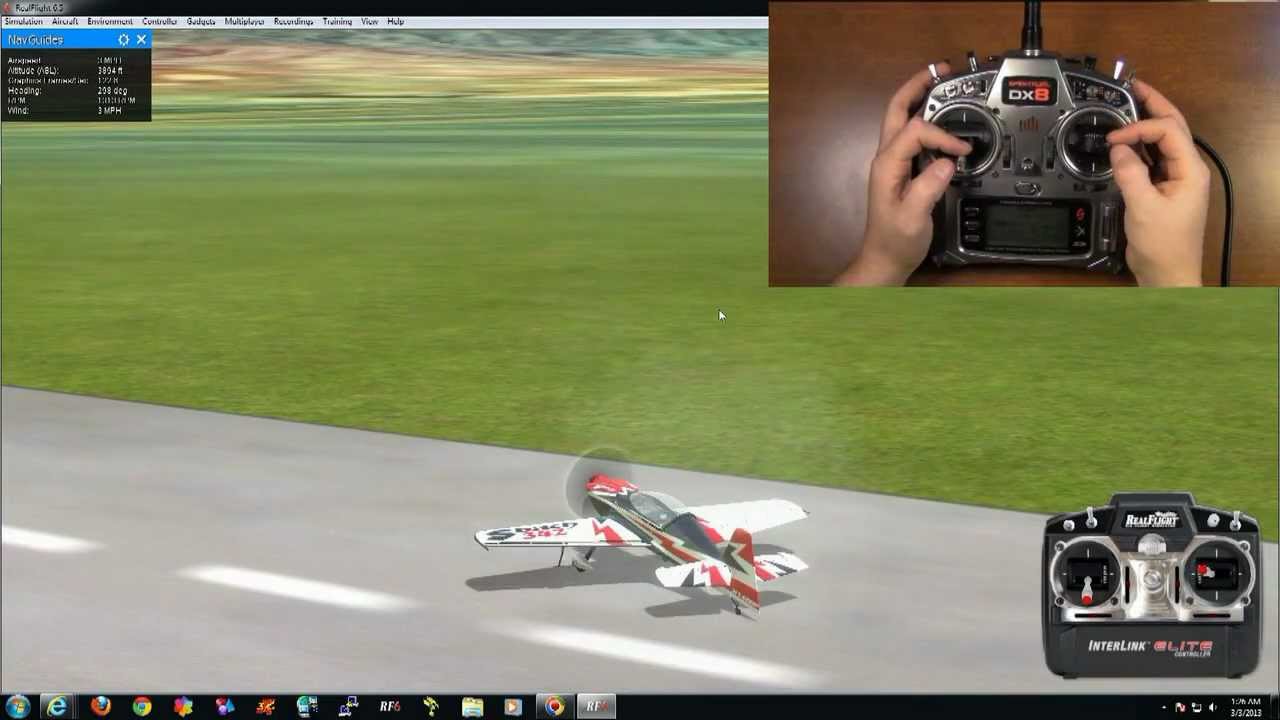 RealFlight How-To Setting Up A DX8