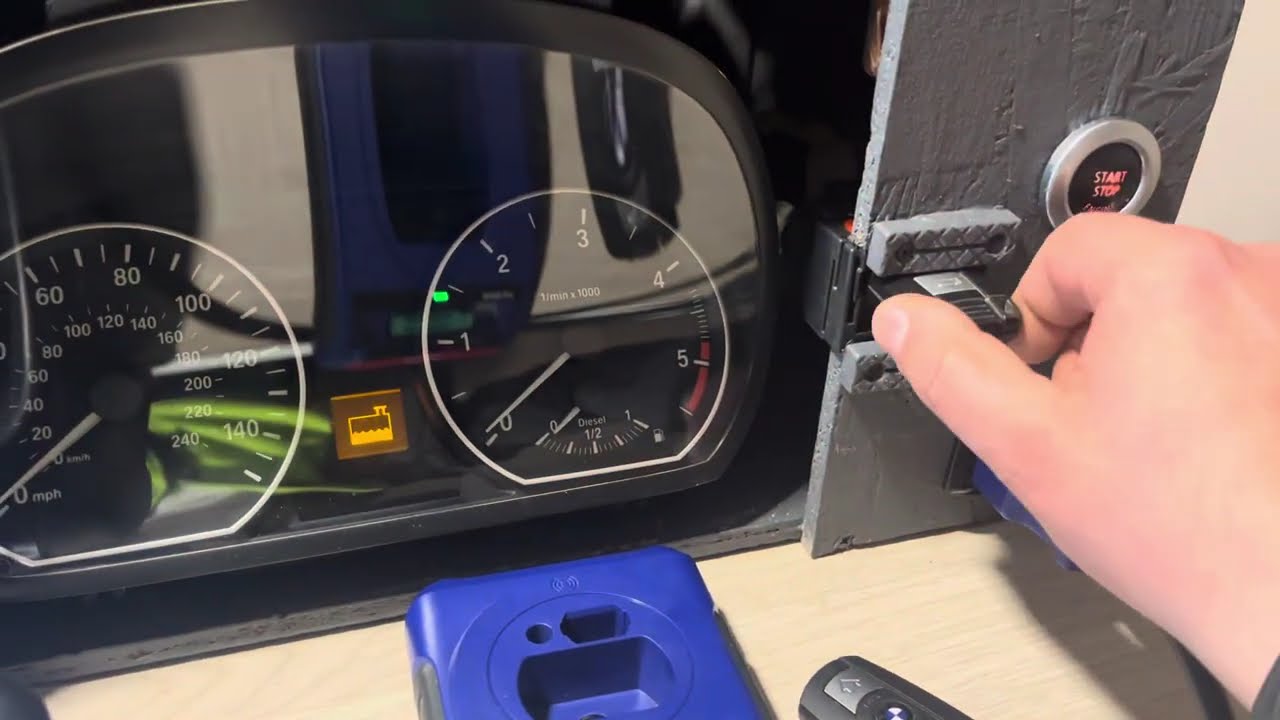 BMW CAS3+(istap) add key with working key
