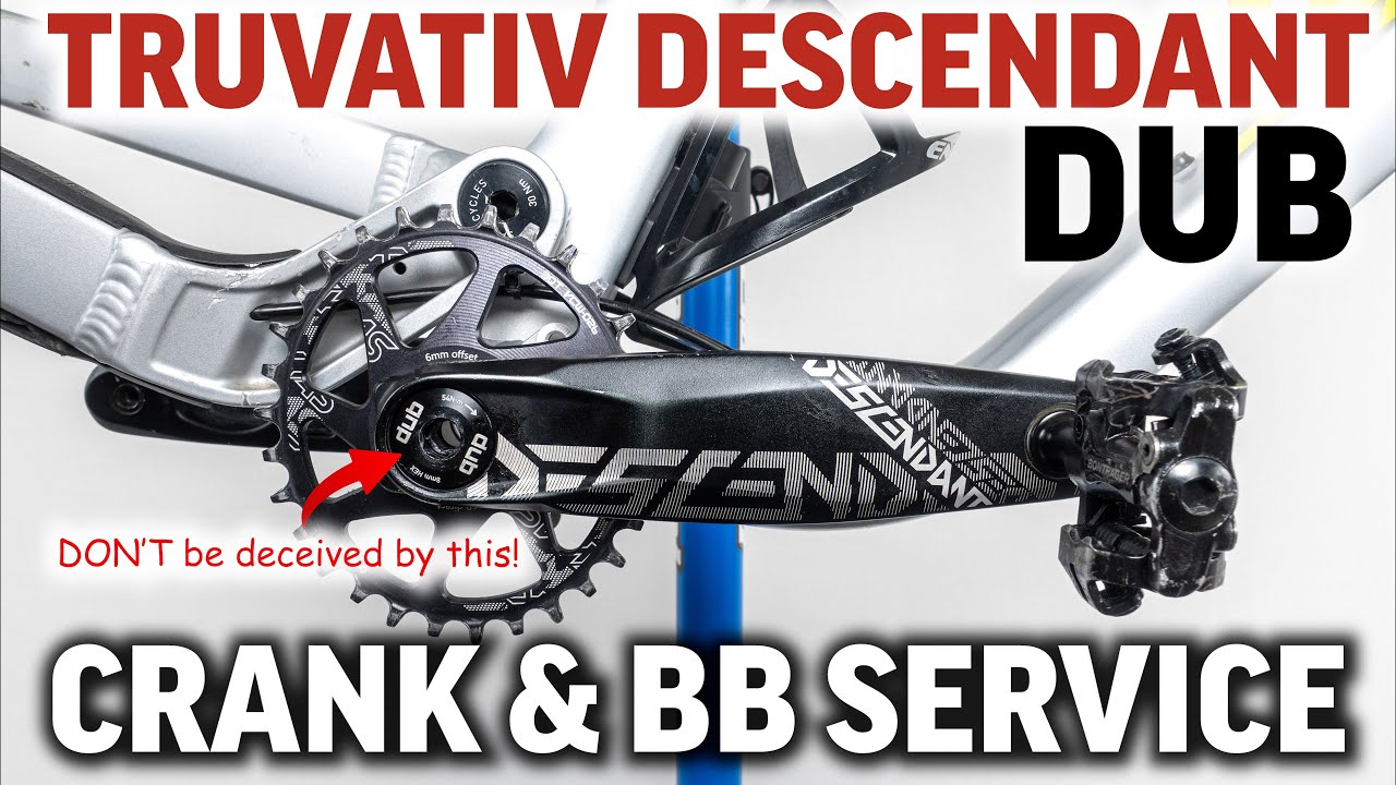 Снятие шатунов и обслуживание каретки Truvativ Descendant 7k DUB. Избегайте этой распространенной...