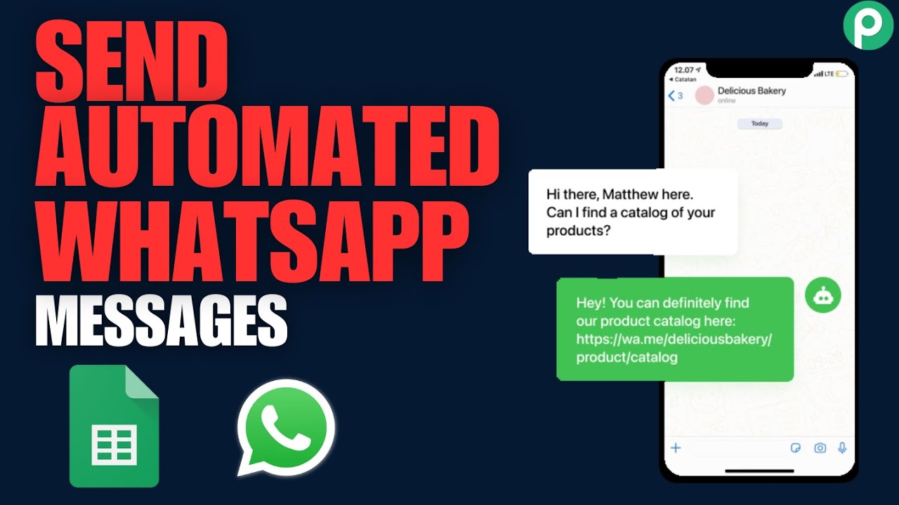 Отправьте сообщение WhatsApp из Google Таблиц за СЧИТАННЫЕ МИНУТЫ! (Без кодирования)