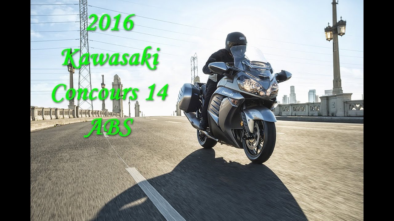 2016 Kawasaki Concours 14 ABS : Sport-Touring Powerhouse Blends The Soul of a Ninja