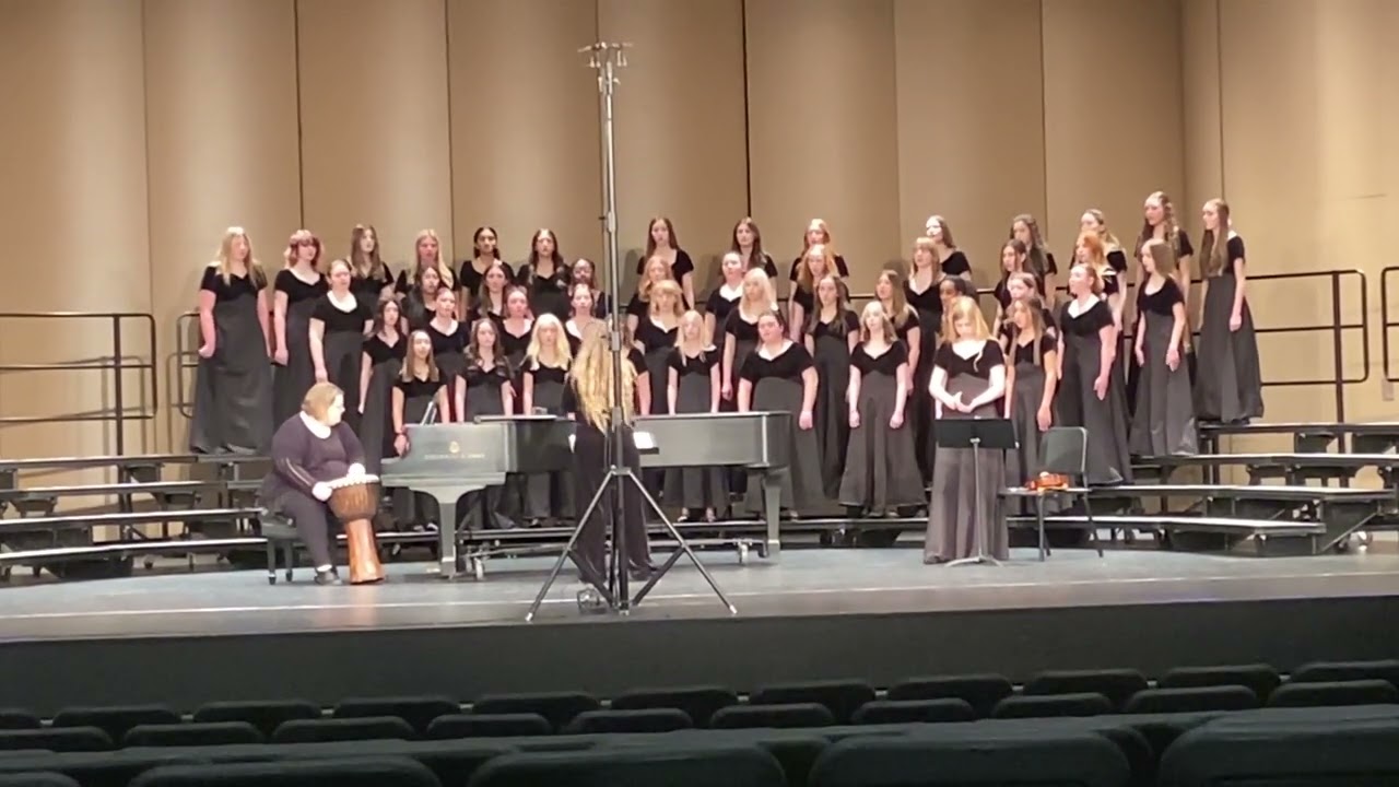 Lincoln Junior High Advanced Women's Choir 2023 Choral Performance Assessment