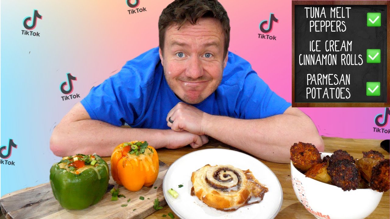 Viral TikTok Recipes Tested - ft Parmesan Crust Potatoes!
