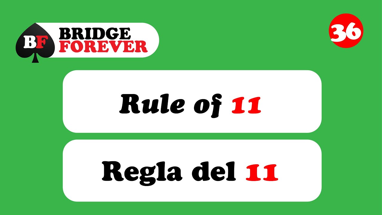 036 - Rule of 11 - Regla del 11