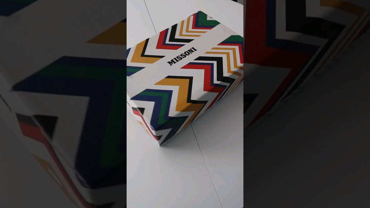 ACBC Missoni Basket High - Unboxing ASMR Subscribe for more!