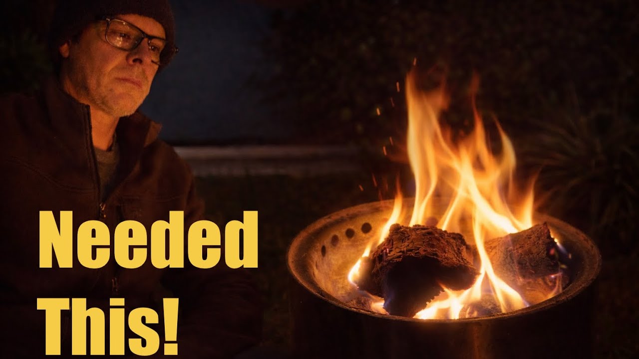 A small fire and some fresh air