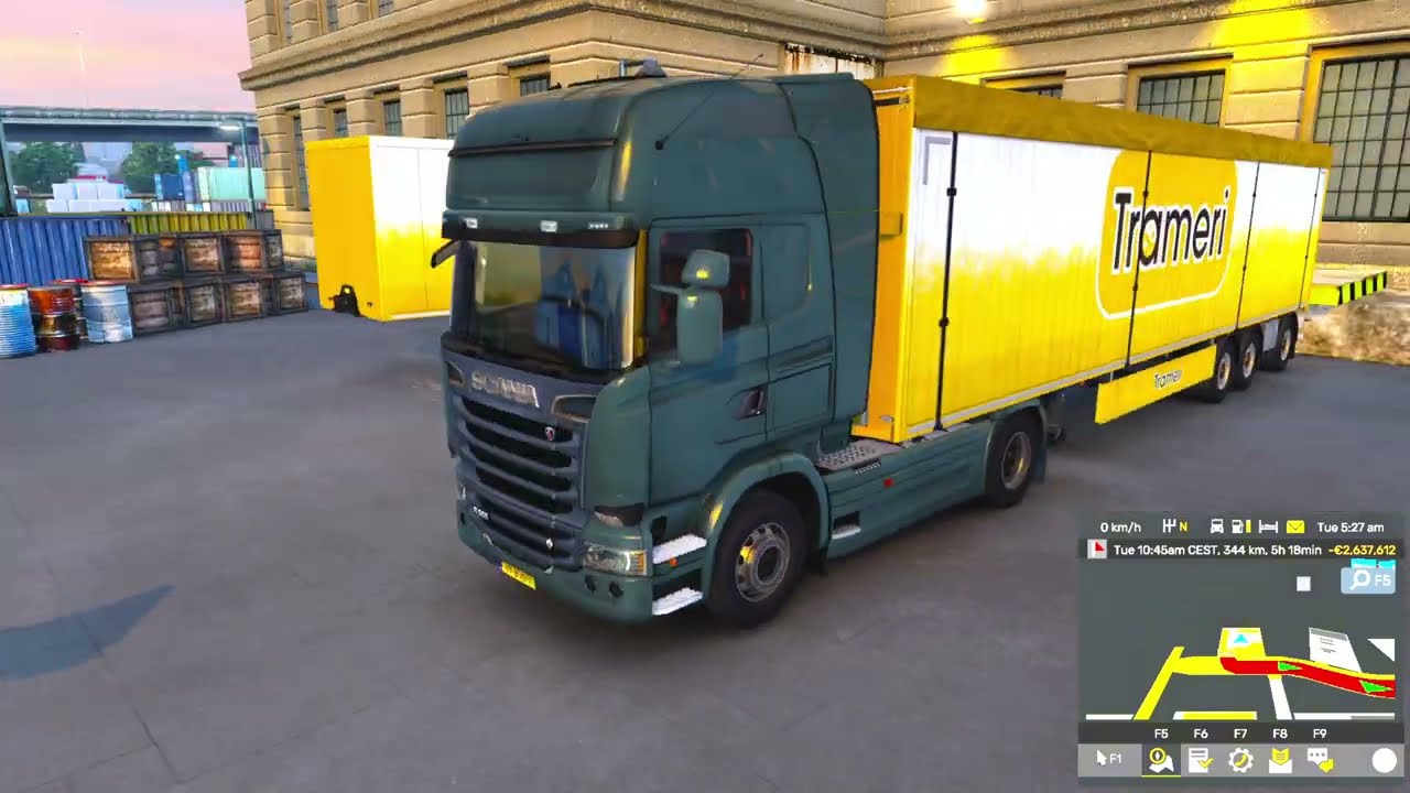 TRUCK SIMULATOR । TRUCK DRIVING 