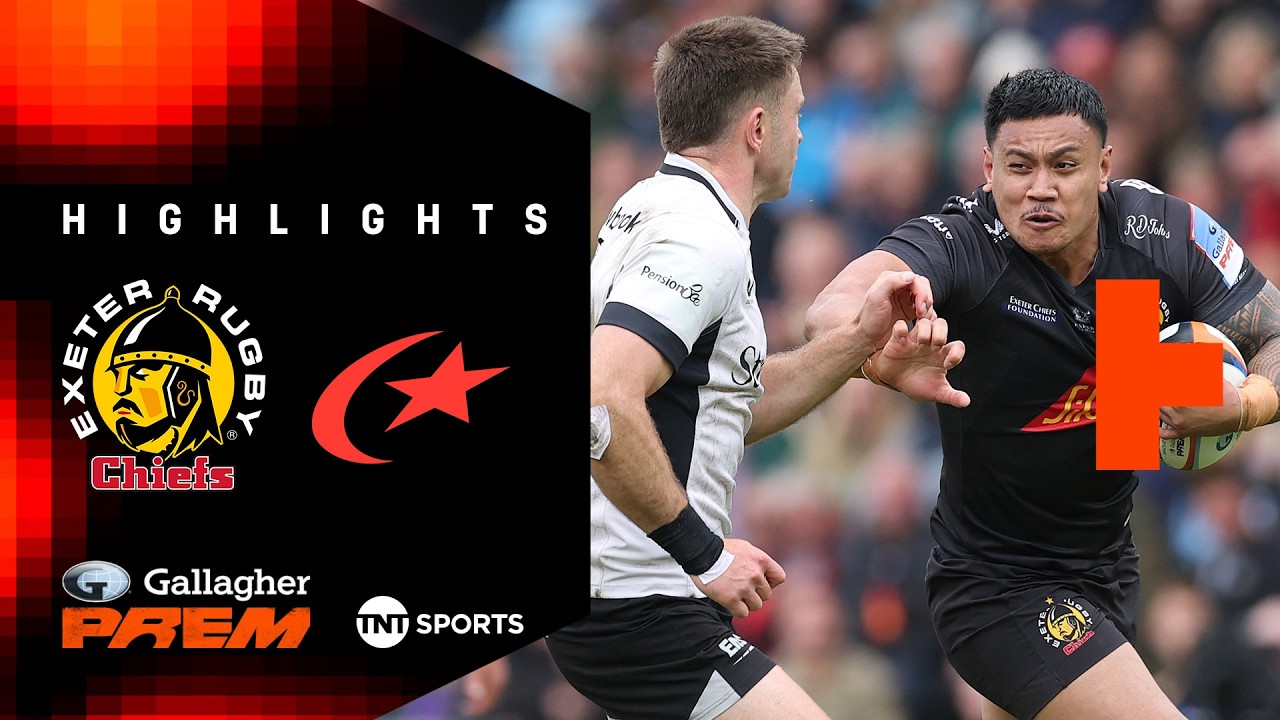 MASSIVE VICTORY! 🤩 | Exeter Chiefs vs Saracens | Gallagher PREM Rugby Highlights