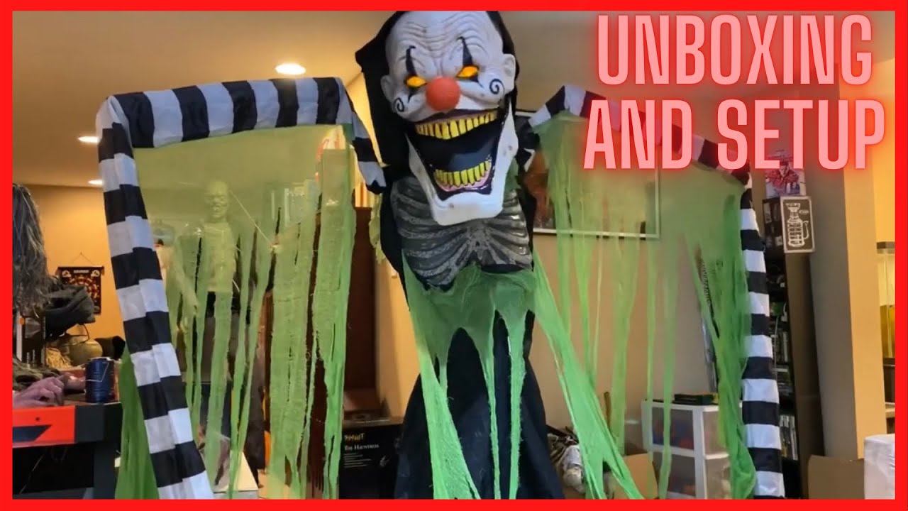 2020 Underworld Clown Animatronic Unboxing/Setup!